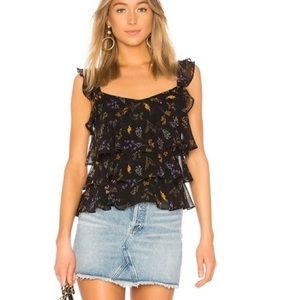 Rebecca Minkoff Alexis Floral Top